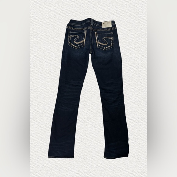 Silver Jeans Aiko Mid Slim Bootcut Jeans - W28/L33 - Picture 3 of 7